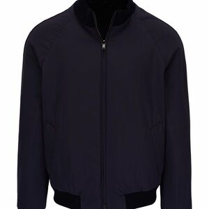 MAURIZIO BALDASSARI
Black & Navy Reversible Bomber Jacket